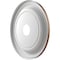 Ekena Millwork Traditional PVC Medallion (Canopies up to 11 1/2"), 19"OD x 3 1/2"ID x 1 1/2"P, Metallic Rust CMP19TRDRU - alternate 4